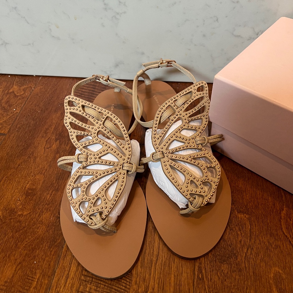 Sophia Webster Bibi Butterfly Sandals Size 9
